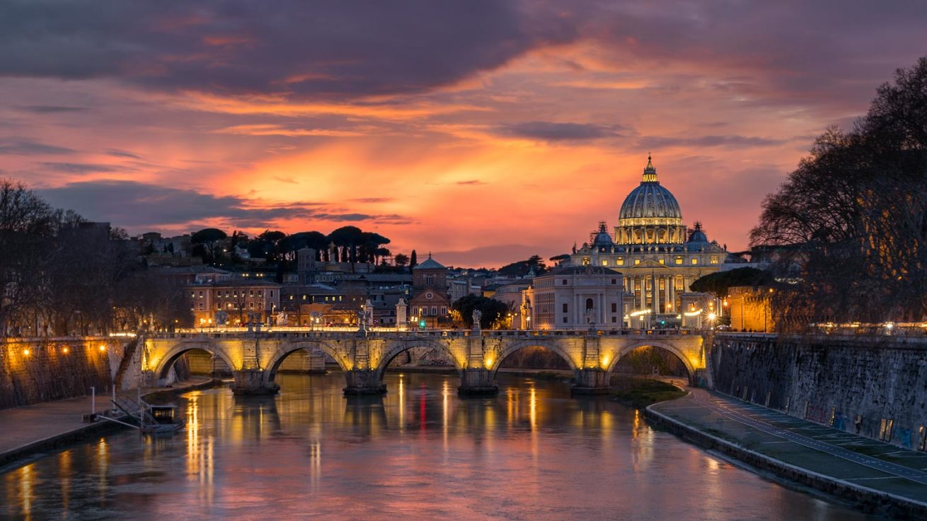 Vatican from Ponte Umberto